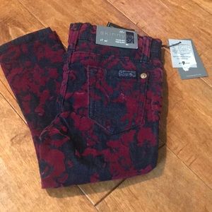 Girls 2T Floral Jeans by Seven for All Mankind
